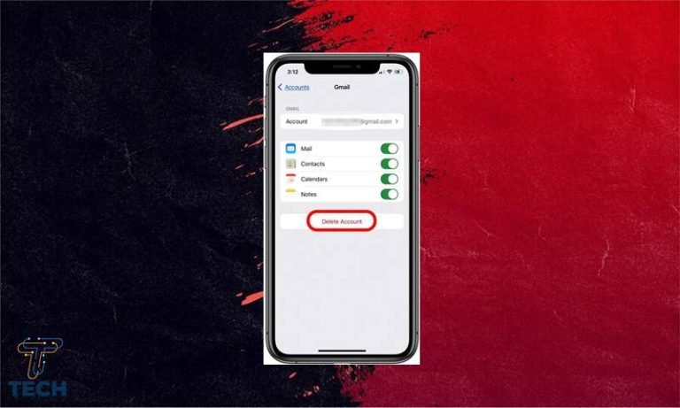 طريقة حذف ايميل من الهاتف