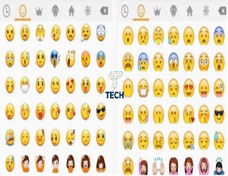 الفرق بين إيموجي آيفون وإيموجي أندرويد