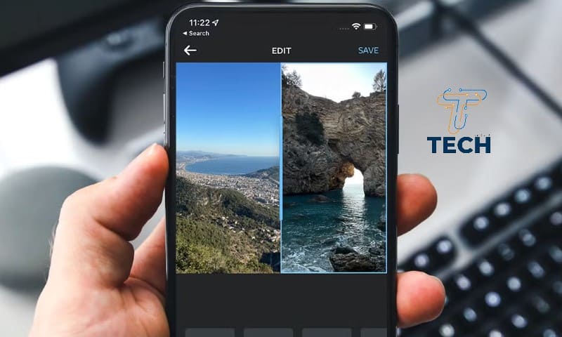 كيفية دمج صورتين على الآيفون أو الأندرويد