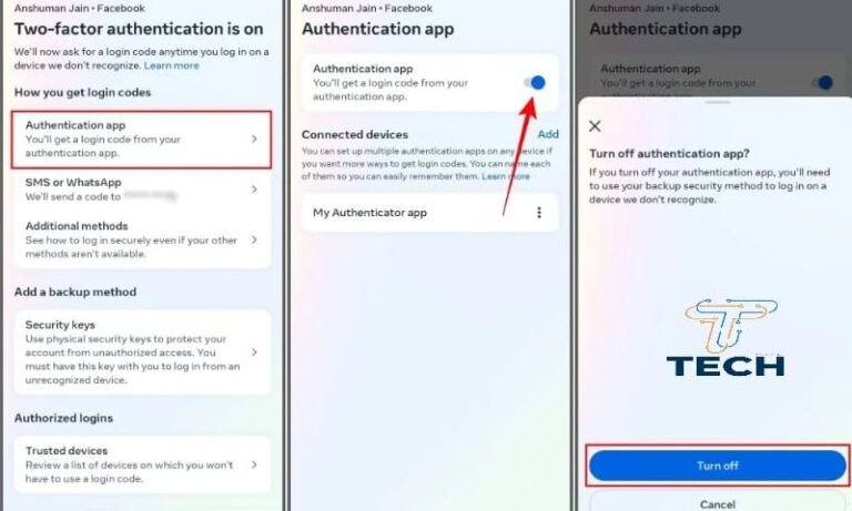 تعطيل التحقق بخطوتين على Facebook