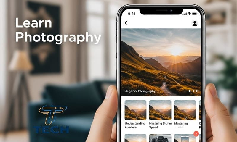 تطبيق لتعليم التصوير الفوتوغرافي للمبتدئين لإتقان فن الكاميرا من الهاتف
