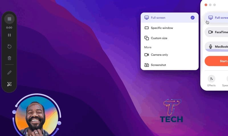 أفضل تطبيقات تسجيل الشاشة مع الكاميرا Facecam