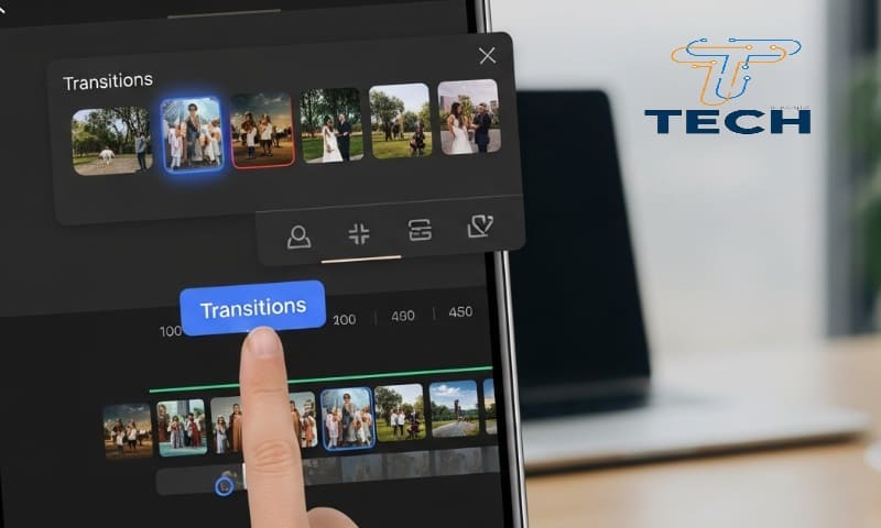 كيف يمكنني إضافة انتقالات في CapCut