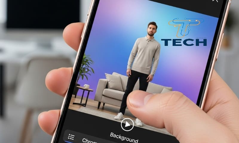 تغيير خلفية الفيديو في CapCut بدون كروما