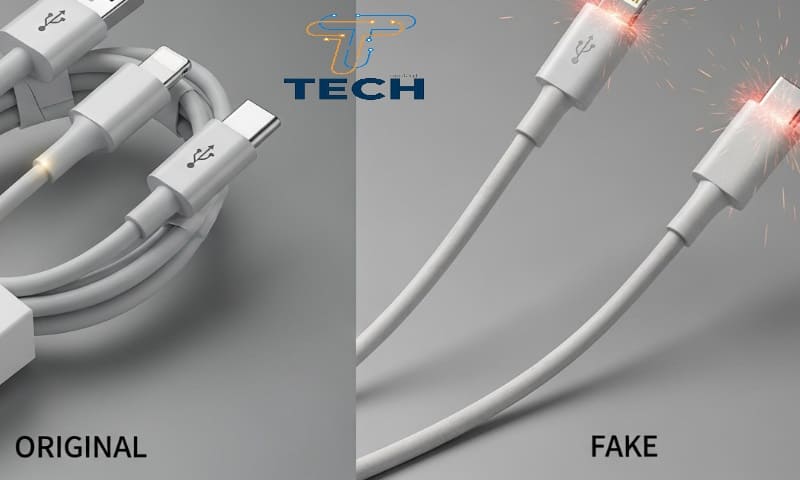 كيفية اختيار كابل شحن مناسب لهاتفك الفرق بين الكابلات الأصلية والمقلدة