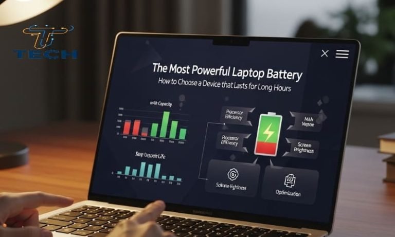 أقوى بطارية لابتوب