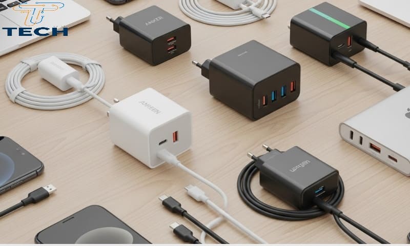 أفضل أنواع شواحن تايب سي السريعة للهواتف واللابتوبات