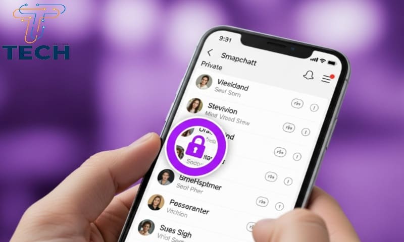 ما معنى الدائرة البنفسجية في السناب شات