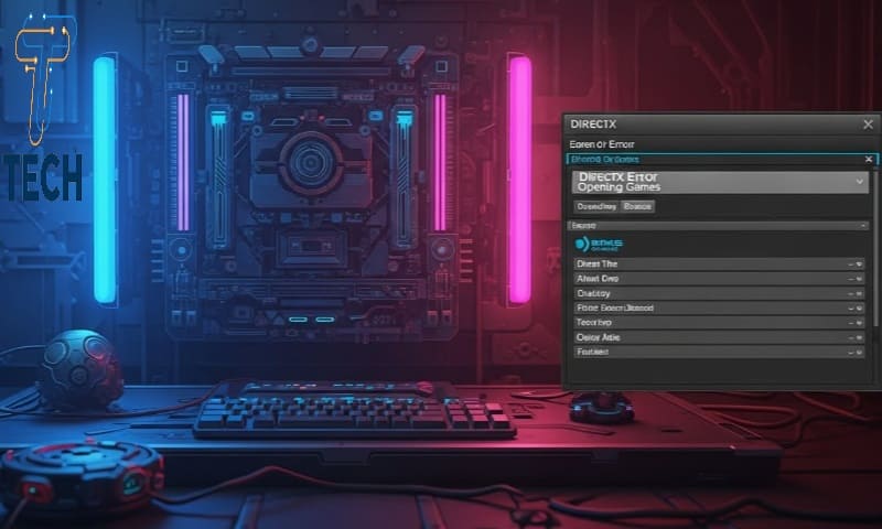 حل مشكلة DirectX error عند فتح الألعاب