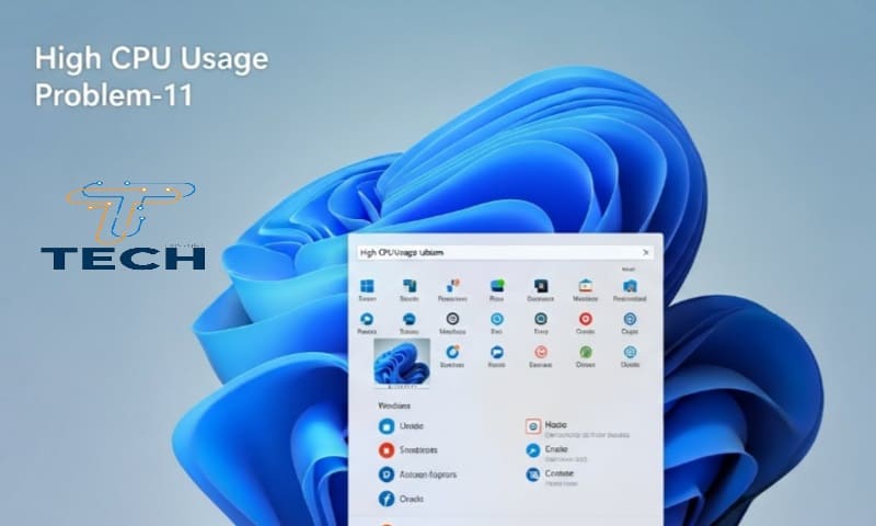 حل مشكلة ارتفاع استهلاك المعالج في ويندوز 11