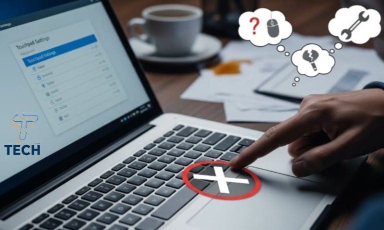 سبب توقف التاتش باد عن العمل وكيف أصلحه في اللاب توب
