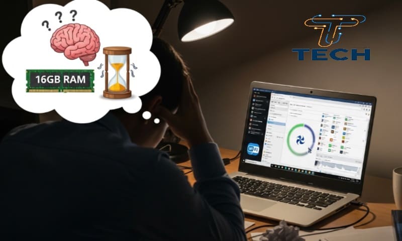 لماذا اللاب توب بطيء رغم أن الرام كافية الأسباب والحلول